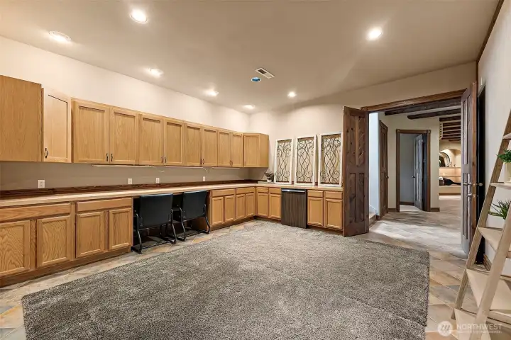Hobby Rm /Bonus Room #2. Dual Entry 8 Ft Doors, Adjacent Bonus Rm Used as a Guest Rm.