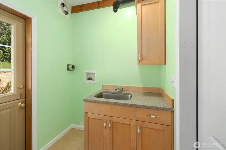 Laundry Room.