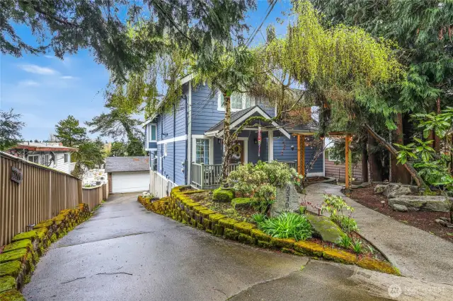 Centrally located off Holman Rd, but tucked away for a privacy. This gem of a home is a tranquil slice of paradise.