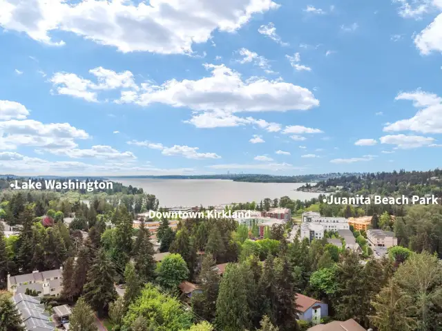 Home is near the vibrant downtown Kirkland.