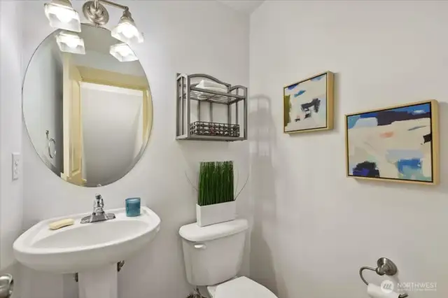 2nd floor powder room