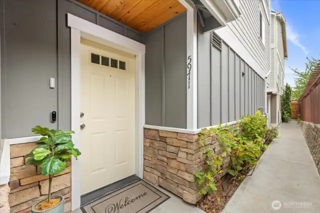 Behind your fencing & gate lies this wonderful, established townhome with no HOA. Just 1 attached neighbor, and maintained in collaboration. Fresh exterior paint last year and a new roof this Spring!