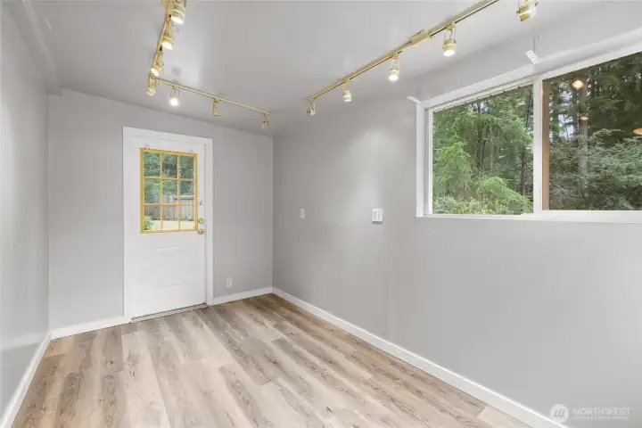 bonus room off laundry hallway