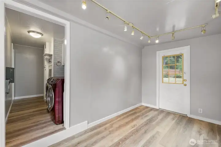 bonus room off laundry hallway