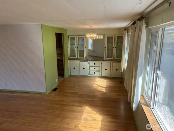 Formal dining space