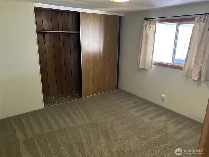 First bedroom down the hall.