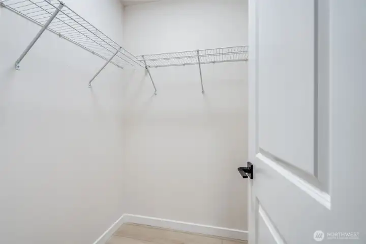 Closet in each room