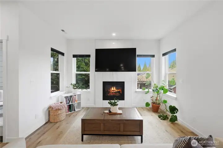 Great entertainment spaces await on the second floor