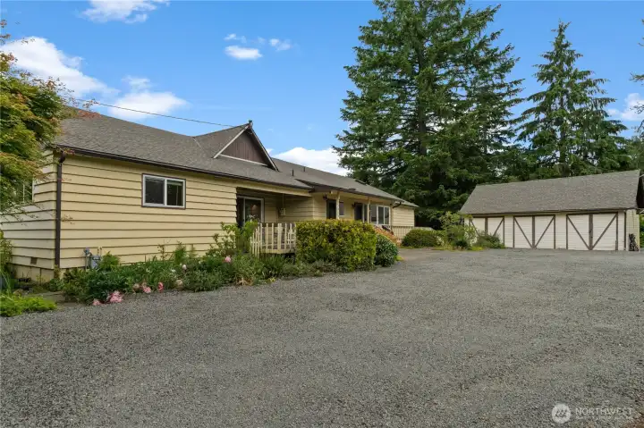 Discover a rare opportunity for a primary residence, 2 rental units or flexible multi-generational living - all on a private 1-acre parcel surrounded by country charm and established gardens. Discover a rare opportunity for a primary residence, 2 rental units or flexible multi-generational living - all on a private 1-acre parcel surrounded by country charm and established gardens.