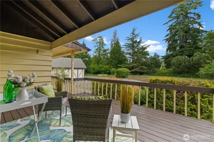 Take in a view of your new property from the front porch. Take in a view of your new property from the front porch.