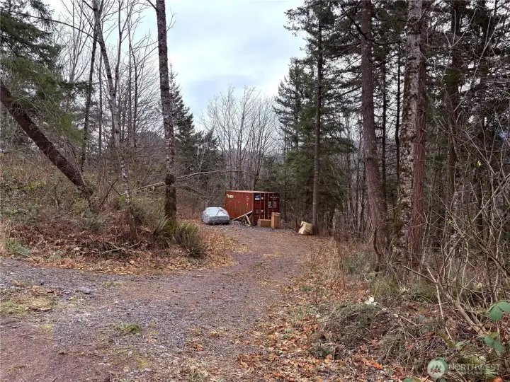 Room for all your toys! Extra parking area and secure container storage for the ultimate workshop or gear hub