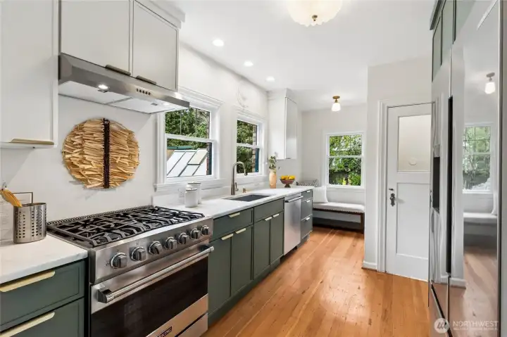 Great kitchens absolutely happen in small spaces!