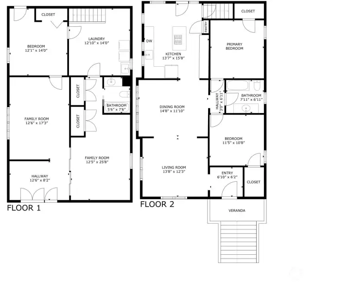 *These measurements are approximate.