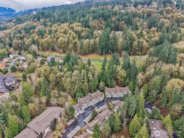 Surrounded by beautiful mountains and close to Lake Sammamish State Park
