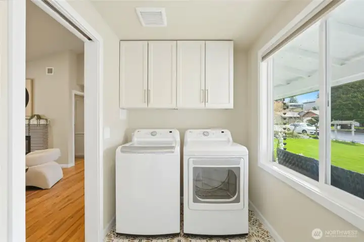 Dedicated Laundry Space