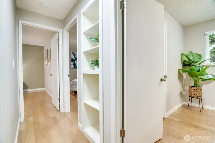 Head down the hallway to your Primary Suite.