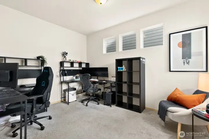 Main floor office space - Could also be used as a bedroom if desired!