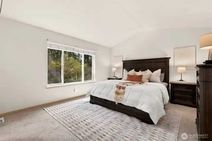 Large primary bedroom