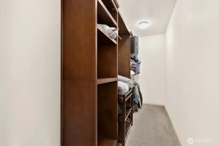 Large walk-in closet