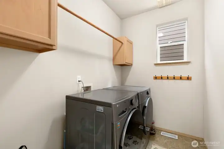 Laundry room on main floor