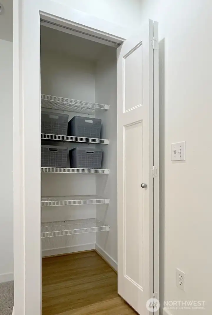 Large pantry off the kitchen