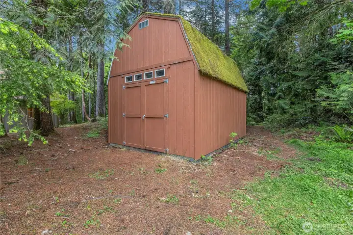Huge shed! Also a great location to build a garage or shop!