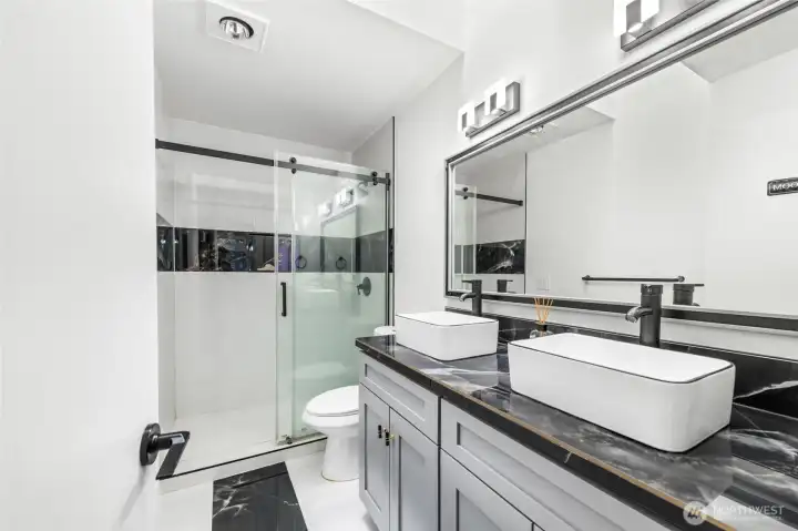 shared upstairs bathroom