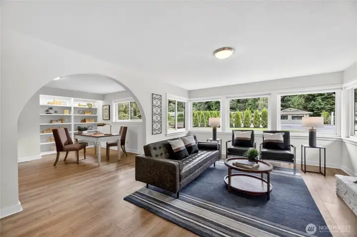 Family Room and Office Combo