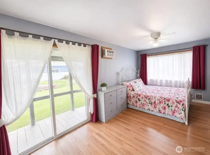 Bedroom - Lower Lever- assessable by ramp from exterior
