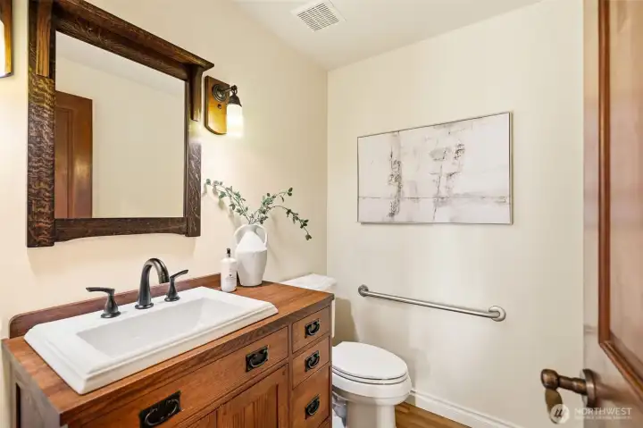 Half Bath on main