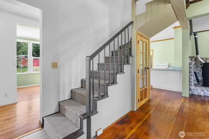 Let’s go upstairs shall we? Let’s go upstairs shall we?