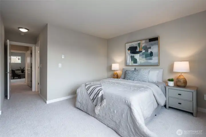The primary has an ensuite bathroom. All new carpets throughout the home as well. The primary has an ensuite bathroom. All new carpets throughout the home as well.