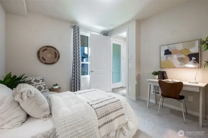 This room makes an excellent office/guest room or if you have another adult family member. This room makes an excellent office/guest room or if you have another adult family member.