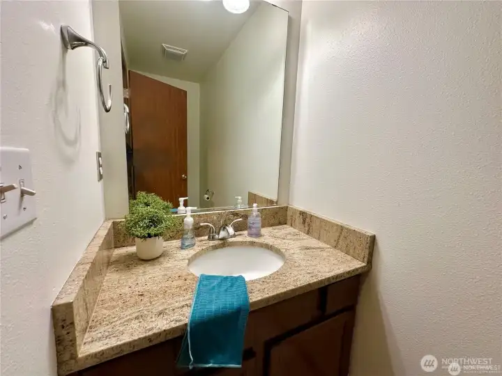 Upstairs bathroom.