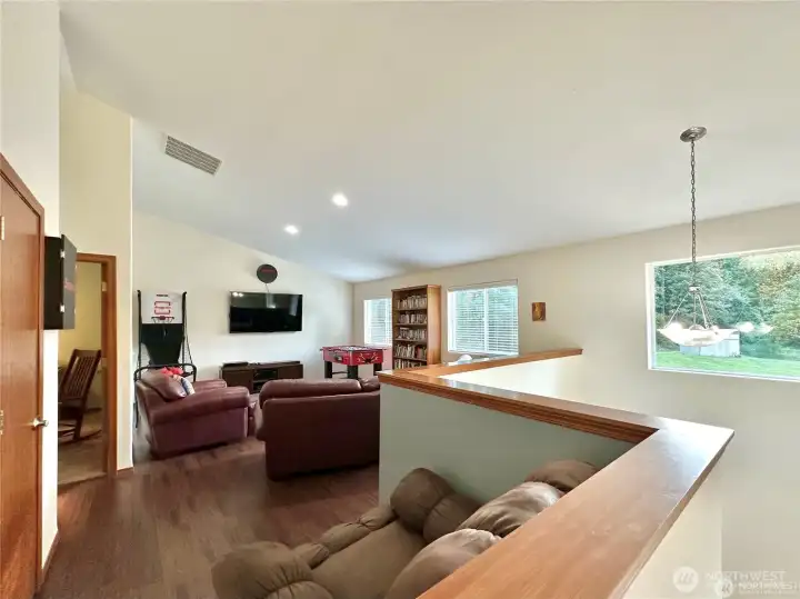 Huge bonus room upstairs of main home.