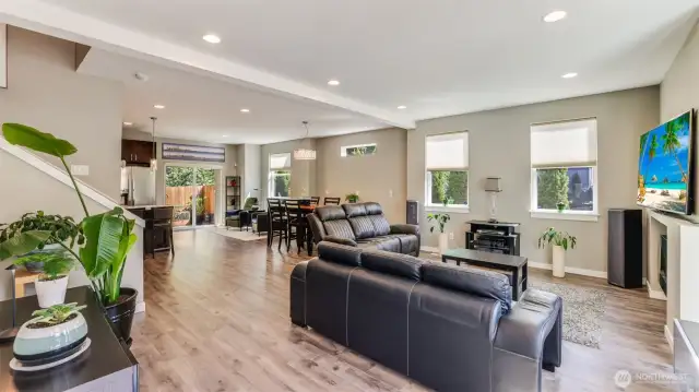 Open concept Living Room