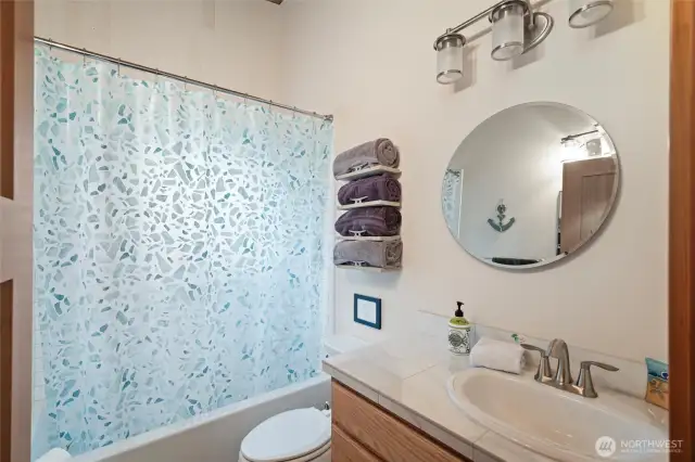 Full bath on main; light and bright