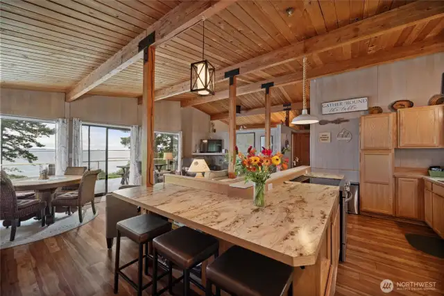 Updated in 2019 this cottage is solid as they come AND stylish
