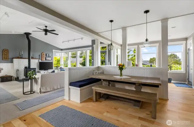 Great Room Living Area, Casual Dining and Breakfast Nook