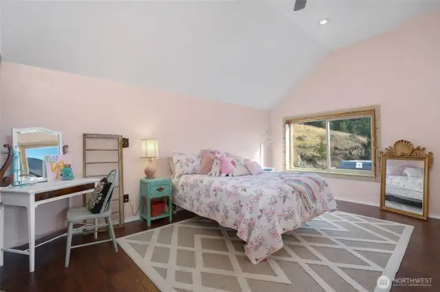 Upper bedroom 3 with walk-in closet