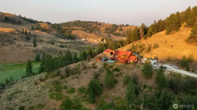 View to the northeast