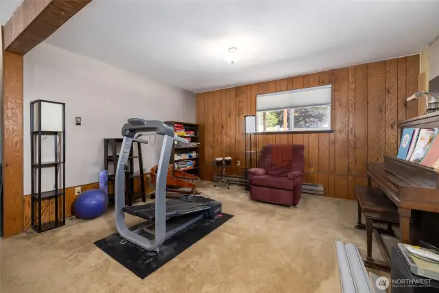 Multi purpose recreation/bonus room