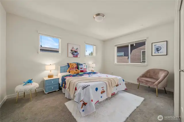 3rd bedroom upstairs