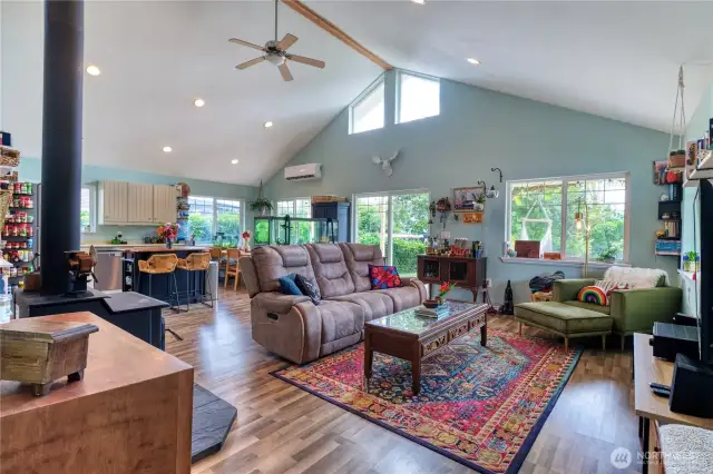 Vaulted ceilings