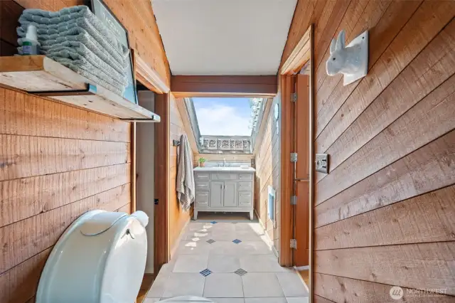 Full Bath with Skylight (Second floor)