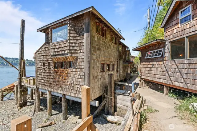 Trail View of Home with Guest House