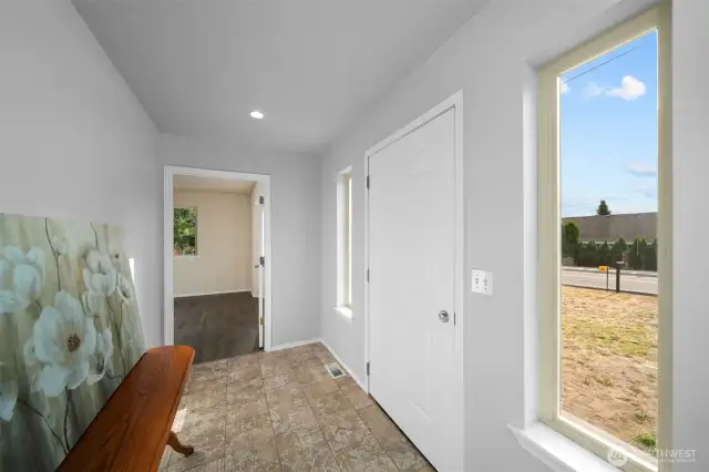 Front Foyer to North Side