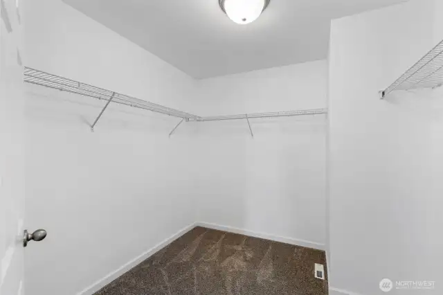 Primary Walk In closet