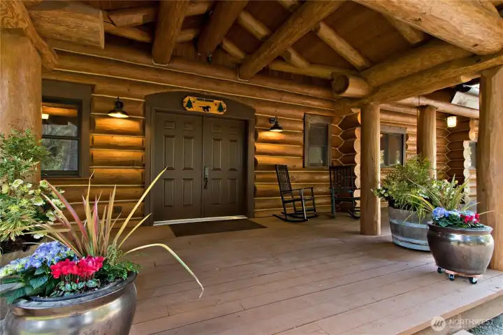 Covered porch