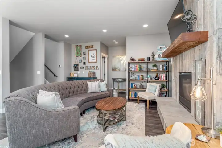 Upper Level Living Room.